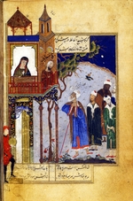 Iranian master - Miniature from the Conference of the Birds by Attar of Nishapur