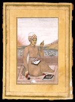 Riza-i Hindi, Muhammad - A Scribe on a Terrace