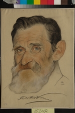 Andreev, Nikolai Andreevich - Portrait of Feliks Yakovlevich Kon (1864-1941)