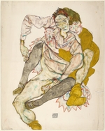 Schiele, Egon - Seated Couple