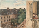 Alt, Rudolf von - View of the Alservorstadt