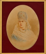 Alexandrovsky, Stepan Fyodorovich - Portrait of Princess Zinaida Yusupova