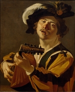 Baburen, Dirck (Theodor), van - The Lute Player