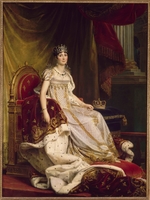 Gérard, François Pascal Simon - Portrait of Joséphine de Beauharnais, the first wife of Napoléon Bonaparte (1763-1814)