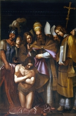 Galli, Giovanni Antonio - The Baptism of Constantine