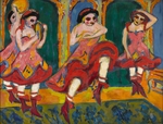 Kirchner, Ernst Ludwig - Czardas dancers