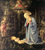 Lippi, Fra Filippo - The Adoration in the Forest