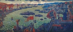 Roerich, Nicholas - Ready for the Campaign (The Varangian Sea)