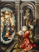 Gossaert, Jan - Saint Luke Painting the Madonna