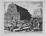 Galle, Philipp (Philips) - The Temple of Diana at Ephesus (from the series The Eighth Wonders of the World) After Maarten van Heemskerck