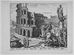 Galle, Philipp (Philips) - The Colosseum at Rome (from the series The Eighth Wonders of the World) After Maarten van Heemskerck