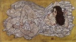 Schiele, Egon - Reclining Woman