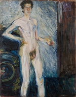 Gerstl, Richard - Nude Self-Portrait with Palette