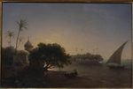 Chernetsov, Grigori Grigorievich - View of the Nile in Egypt