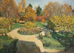 Vinogradov, Sergei Arsenyevich - The Garden in Autumn