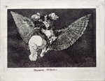 Goya, Francisco, de - Flying Folly (from the series Los Disparates (Follies)