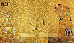Klimt, Gustav - The Stoclet Frieze, Detail: The Expectation, Tree of Life