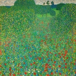 Klimt, Gustav - Poppy Field