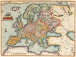 Ortelius, Abraham - Europae (From: Theatrum Orbis Terrarum)