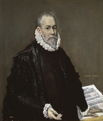 El Greco, Dominico - Portrait of a Physician