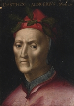 Italian, second half 16th cen. - Portrait of Dante Alighieri (1265-1321)