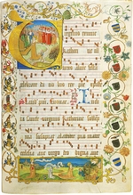 Anonymous - Leaf from Antiphonary for Elisabeth von Gemmingen