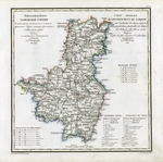 Anonymous master - Map of the Tambov Governorate