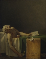 David, Jacques Louis - The Death of Marat