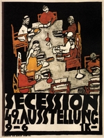 Schiele, Egon - Poster for the Vienna Secession 49th Exhibition