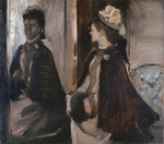 Degas, Edgar - Mrs Jeantaud in the Mirror