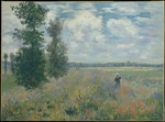 Monet, Claude - Poppy Fields near Argenteuil