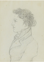 Schober, Franz von - Franz Schubert (1797-1828), at the age of 17 years