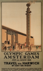 Van Anrooy, Anton - The 1928 Summer Olympics, Amsterdam
