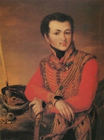 Anonymous - Portrait of Artemy Lazarev (1791-1813), Staff ride master of the Life-Guards Hussar Regiment