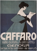 Laskowski (Laskoff), François (Franz) - Caffaro Genoa Newspaper