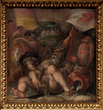 Vasari, Giorgio - Allegory of Colle val d'Elsa and San Gimignano