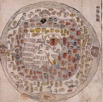 Anonymous master - Ch'onhado (Map of All Under Heaven)