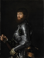 Moroni, Giovan Battista - Portrait of a Nobleman in Armour