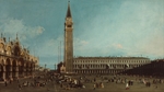 Canaletto - The Piazza San Marco, Venice