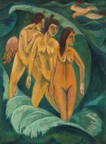 Kirchner, Ernst Ludwig - Three bathers