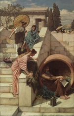 Waterhouse, John William - Diogenes