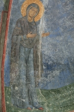 Ancient Russian frescos - The Virgin