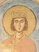 Ancient Russian frescos - King Solomon