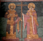 Anonymous - Exaltation of the Cross. Saints Constantine the Great and Helena