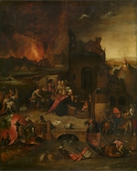 Bosch, Hieronymus, (School) - The Temptation of Saint Anthony