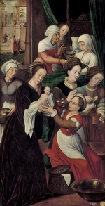 Benson, Ambrosius - The Nativity of the Virgin Mary