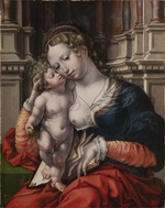 Gossaert, Jan - Virgin and child