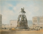 Charlemagne, Iosif Iosifovich - The equestrian monument of Nicholas I of Russia on St Isaac's Square in Saint Petersburg