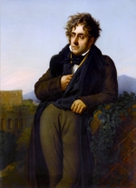 Girodet de Roucy Trioson, Anne Louis - Portrait of François-René, vicomte de Chateaubriand (1768-1848)