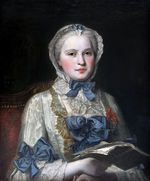 La Tour, Maurice Quentin de - Portrait of Princess Maria Josepha of Saxony (1731-1767)